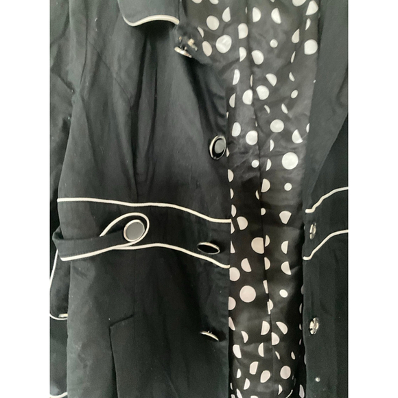 Women's Apt 9 Black and White Jacket Size XL - Picture 9 of 9